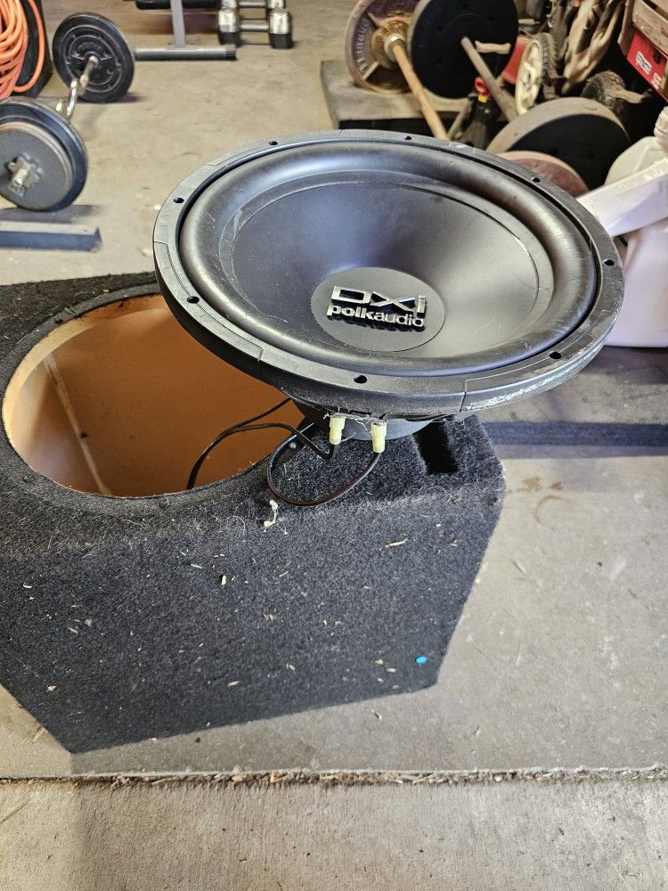 Polk Audio 12 Inch Dual Voice Coil With Ported Box