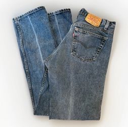 Vintage Levi’s 501XX Made in USA Jeans – W34 L34– Jan 1992 – 522 Button Stamp