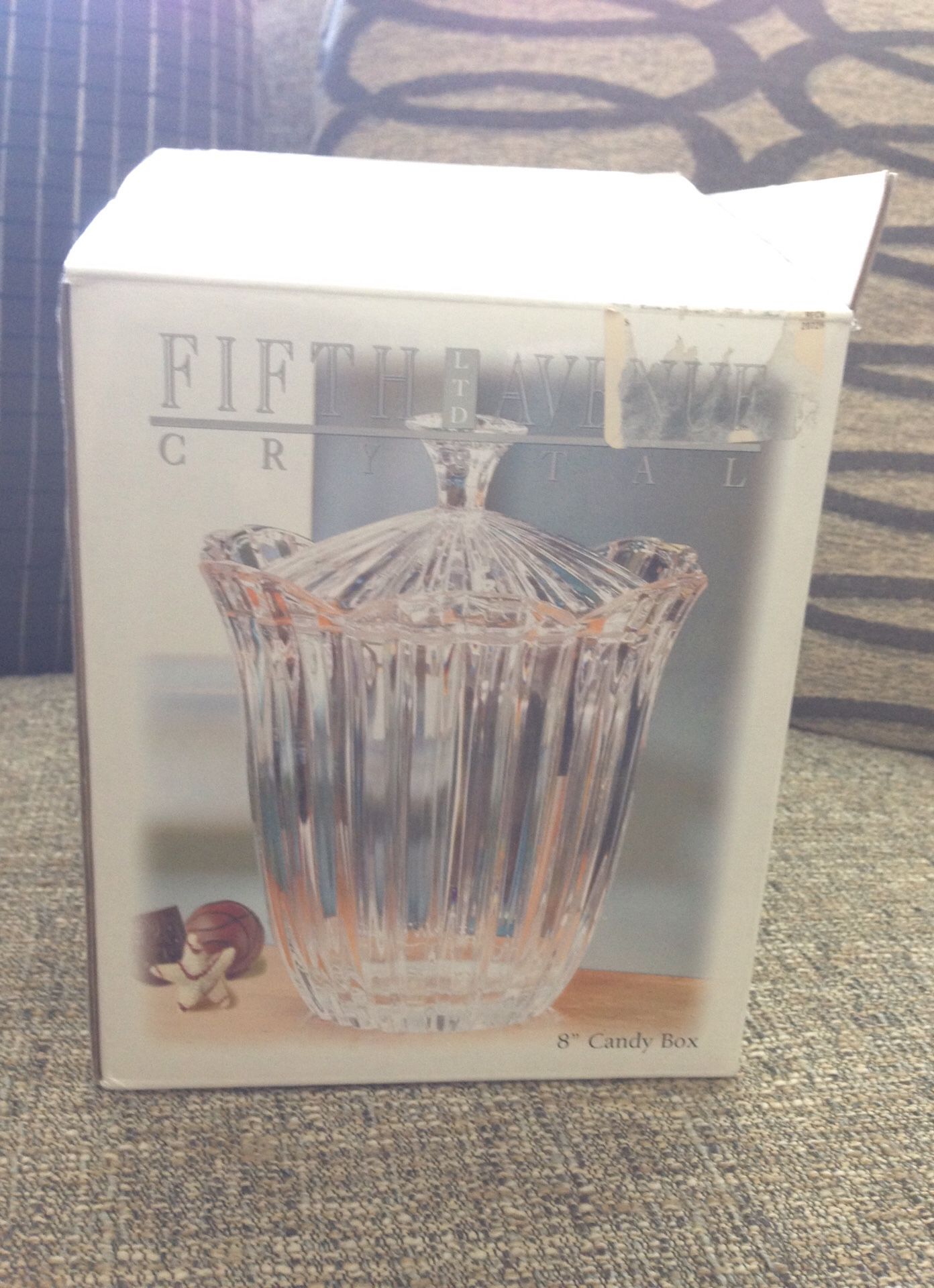 FIFTH LTD AVENUE Crystal Candy Box . Please See All The Pictures and Read the description