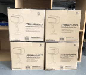 Starscapelights Christmas projector set of 4