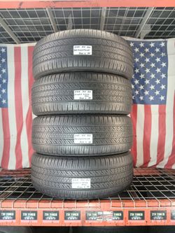 ✅ 235 50 20 BRIDGESTONE ECOPIA HL422 PLUS RUN FLAT Crossover & SUV 235/50R20 Crossover/SUV Touring All-Season 4 NICE USED TIRES