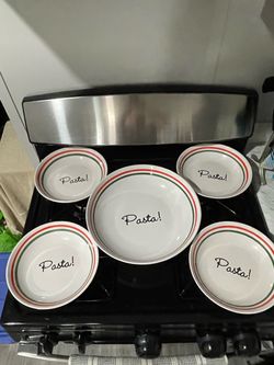 Pasta Bowl Set 5 Piece