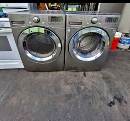 Washer And Gas Dryer Set