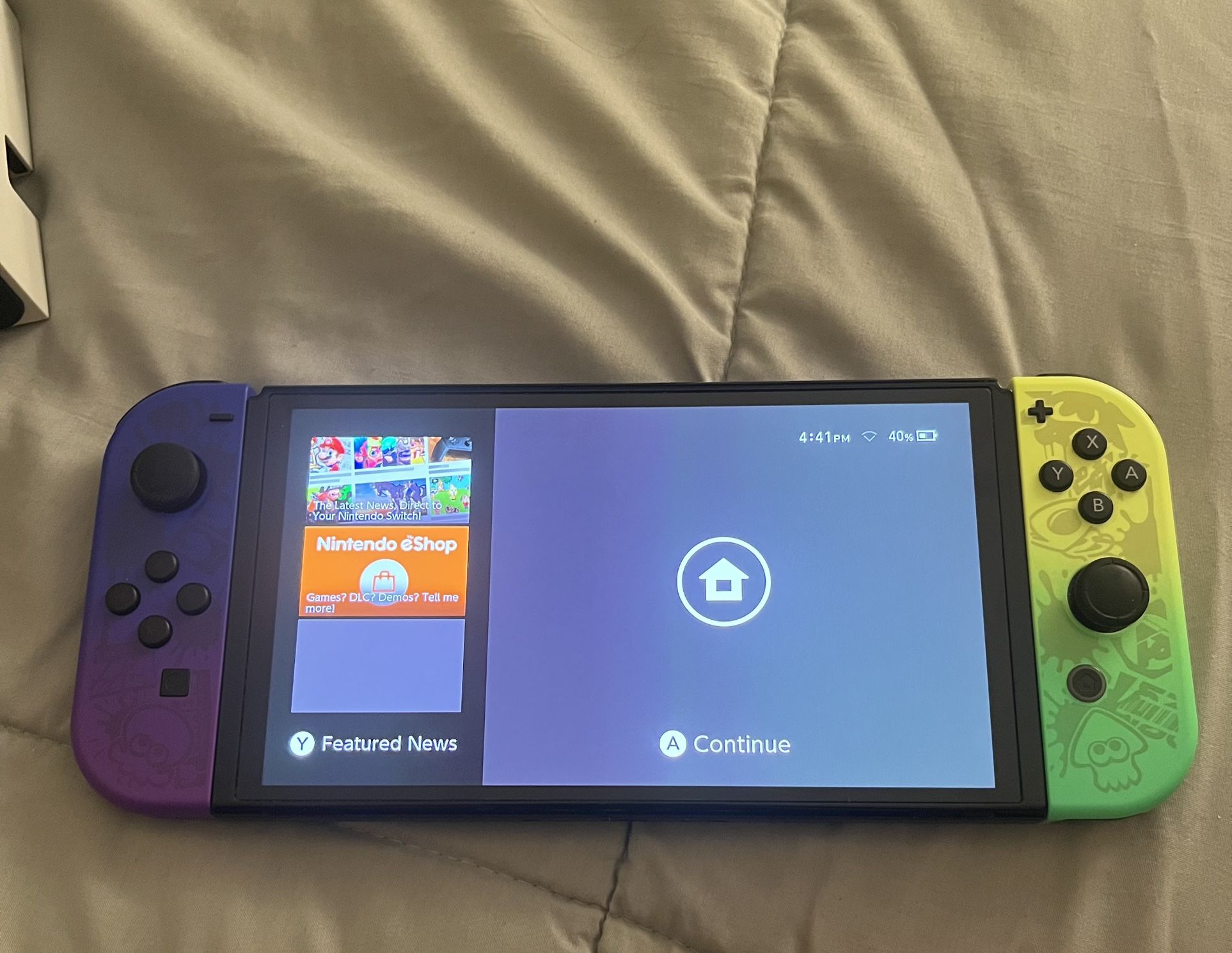 Nintendo Switch OLED - Splatoon Edition