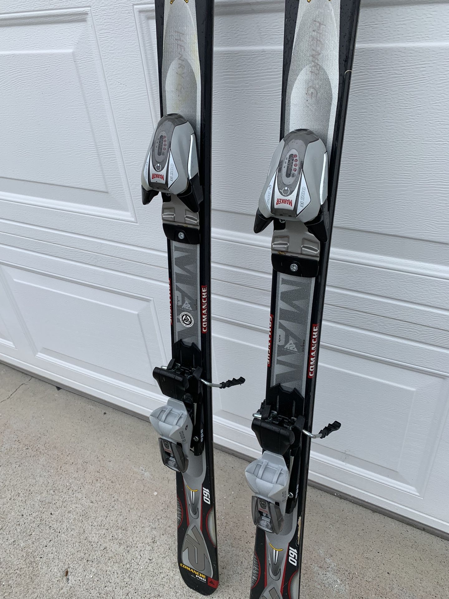 K2 Comanche Pro Skis 160 cm Men's Marker M900 bindings for K2 Comanche Pro Skis 160 cm Men's Marker M900 bindings for