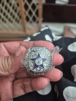 Dallas cowboy ring /gold /silver
