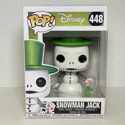 Funko Pop Disney Nightmare Before Christmas Snowman Jack Skellington