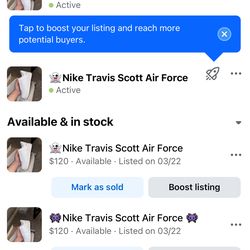 Nike Travis Scott Air Force