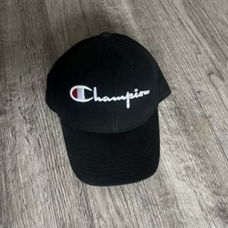 Champion Adjustable Hat Black 