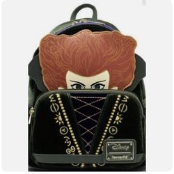 Loungefly Disney Hocus Pocus Winifred Sanderson Halloween Mini Backpack