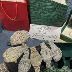 Moissanite Watch Passes Tester Payment Plans Available 