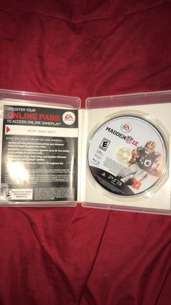 Madden 12 PS3