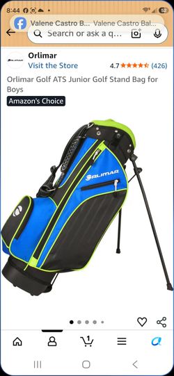 Junior Golf Bag ages 5-8