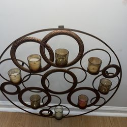 WALL MOUNTED CANDLE HOLDER 