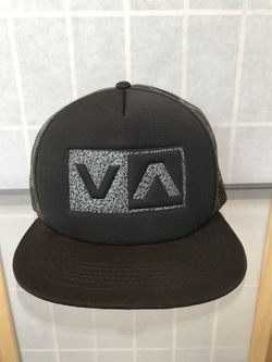 NEW Black RVCA Hat