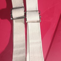 White Posey Belts