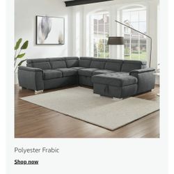 U Shape Sectional 1 Yr Old ,almost Like New