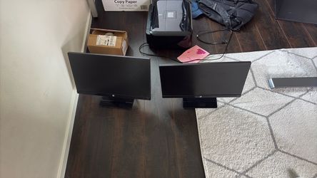 2 HP Monitors ($75 OBO)