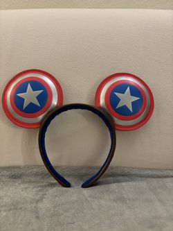 Disneyland Captain America Minnie Ears