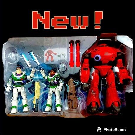 NEW Buzz Lightyear Playset--3 Figurines