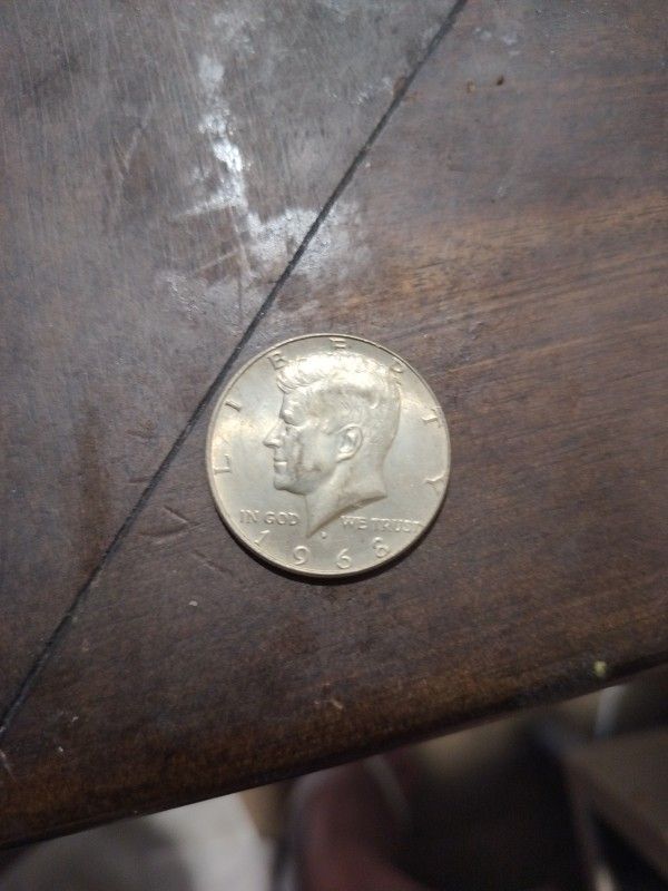 Silver Half A Dollar