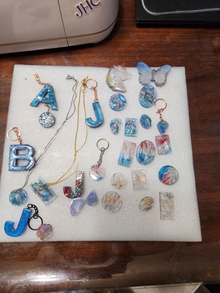 Handmade Keychains and Necklaces