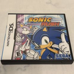 Nintendo DS - Sonic Rush CIB