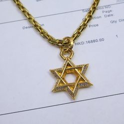 Chrome Hearts Five-Pointed Star Necklace