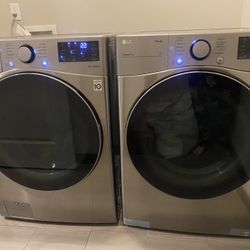 LG HE Electric Smart Washer And Dryer