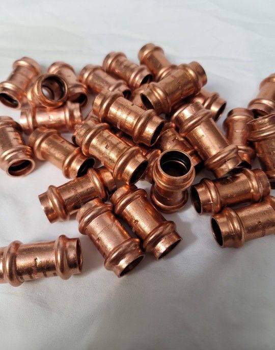 3/4" ProPress Copper Coupling 4.00 Each, (1/2" 2.00 Each) for Sale in