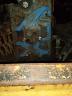 FE Ford 2bbl Cast Iron Intake Manifold 