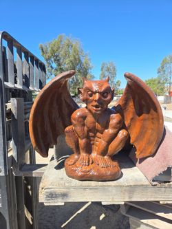 CONCRETE CEMENT GARGOYLE STATUE $250 EACH