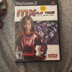 PS2 Game MX World Tour