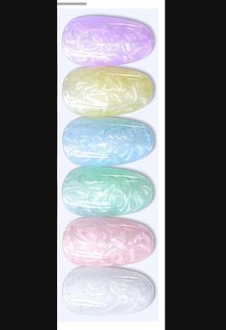 New Nail Polish Gel Collection 6 colors