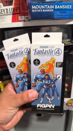 Fantastic. Four collectible pins.