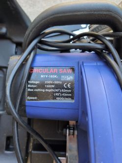 Circular Saw 1500W 185mm (Model M1Y-185K2) - Works Great