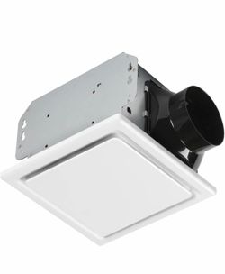 7140-80 Bathroom Fan, 80 CFM, 1.5 Sones, White