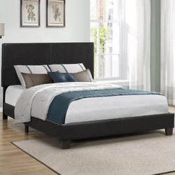 📦 BRAND NEW QUEEN BED 🛌 INCLUDING MATTRESS WITH BOX SPRING AND WOOFEN FRAME 