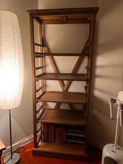 WOOD BOOK SHELF