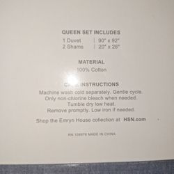 Queen Size EMRYN HOUSE DENIM DUVET