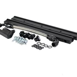 Billet OE LS Fuel Rail Kit For GM Stock Intake Manifold LS1 LS2 LS6 V8 EFI AN8 