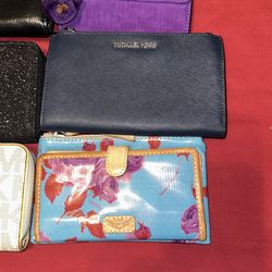 Various wallets,Michael Kors, Kipling, Consuela