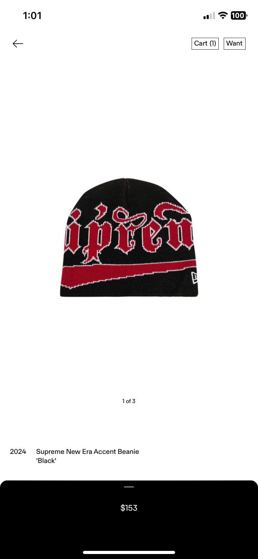 Supreme Beanie