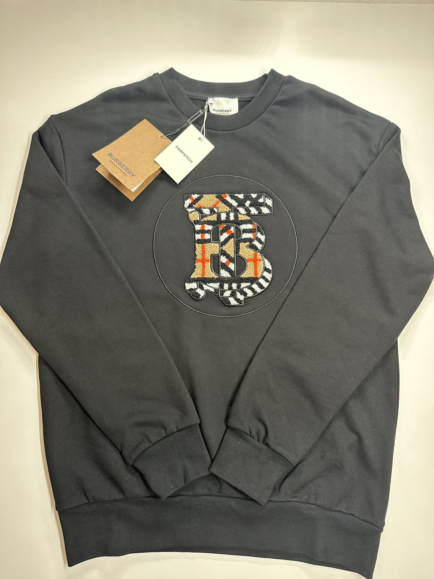 BURBERRY TB Monogram Logo Sweatshirt