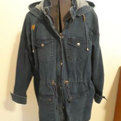 Jean Jacket.  New Look.. Size 3X ..fits 1X Nicely