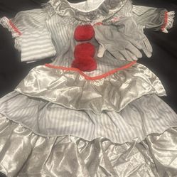 Girl Size 10/12 IT Costume 