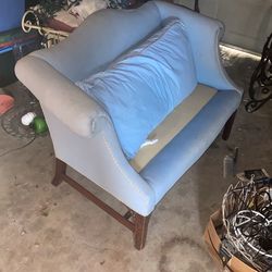 Light Blue Love Seat