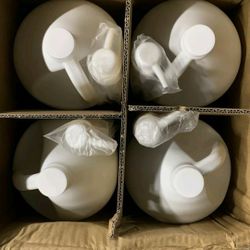 Ecolab hand sanitizer case of 4 3.8Ecolab hand sanitizer case of 4  One gallon jugs with pump New in case