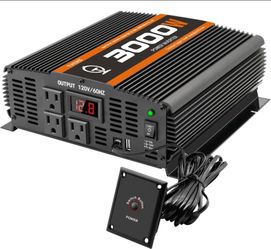 3000W Power Inverter 120V/60Hz