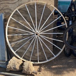 Old Rustic Wheel